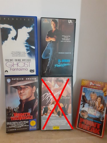 Lotto vhs patrick swayze - lotto,