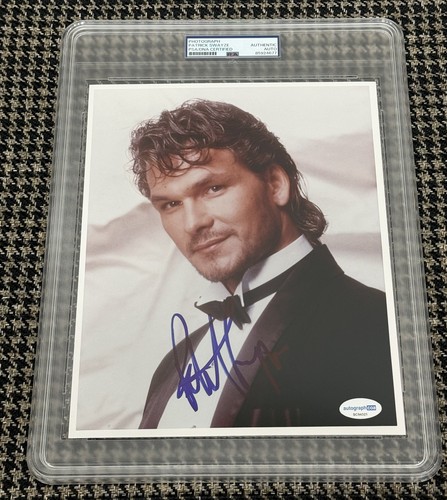 Patrick swayze autografo - patrick,
