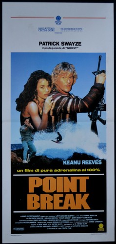 Locandina point break patrick - break,