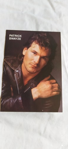 Patrick swayze cartolina 10x15 - cartolina,
