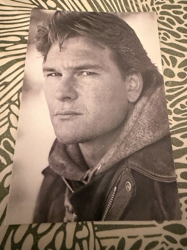 Cartolina patrick swayze - patrick,