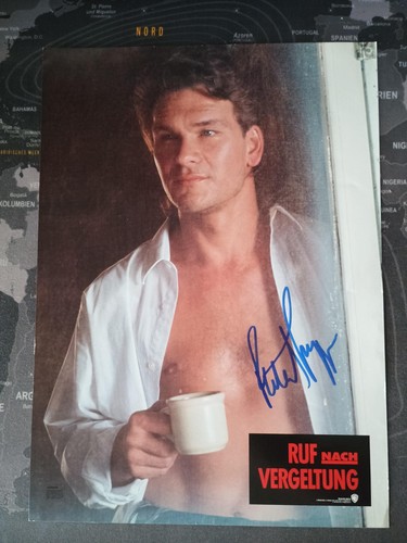 Patrick swayze autografo - patrick,
