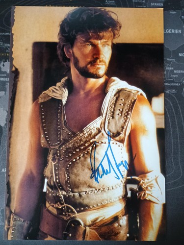 Patrick swayze autografo - swayze,